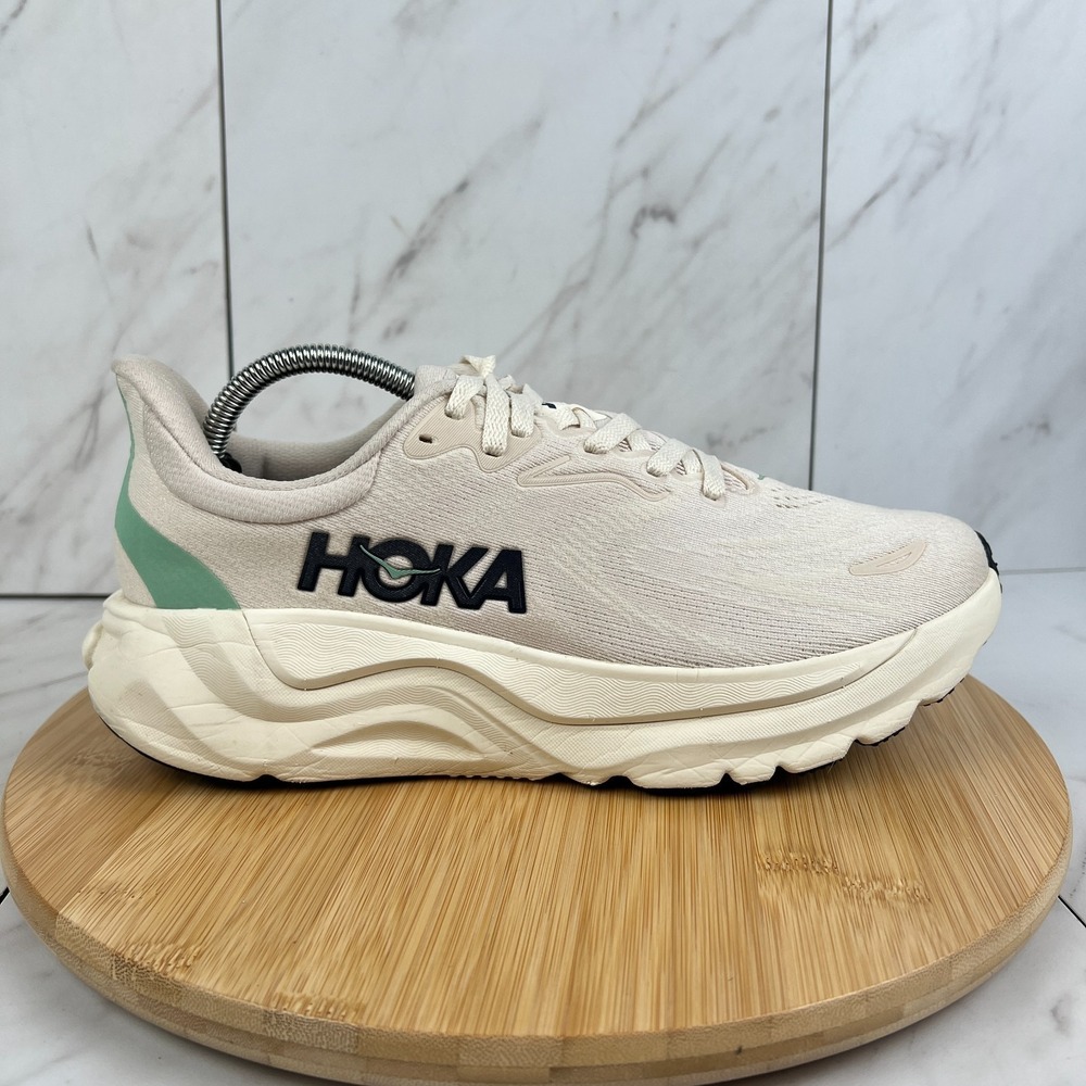 Hoka One Arahi 8 Womens Size 11 B Rose Cream Alabaster Running Shoe 1168691 RCRM